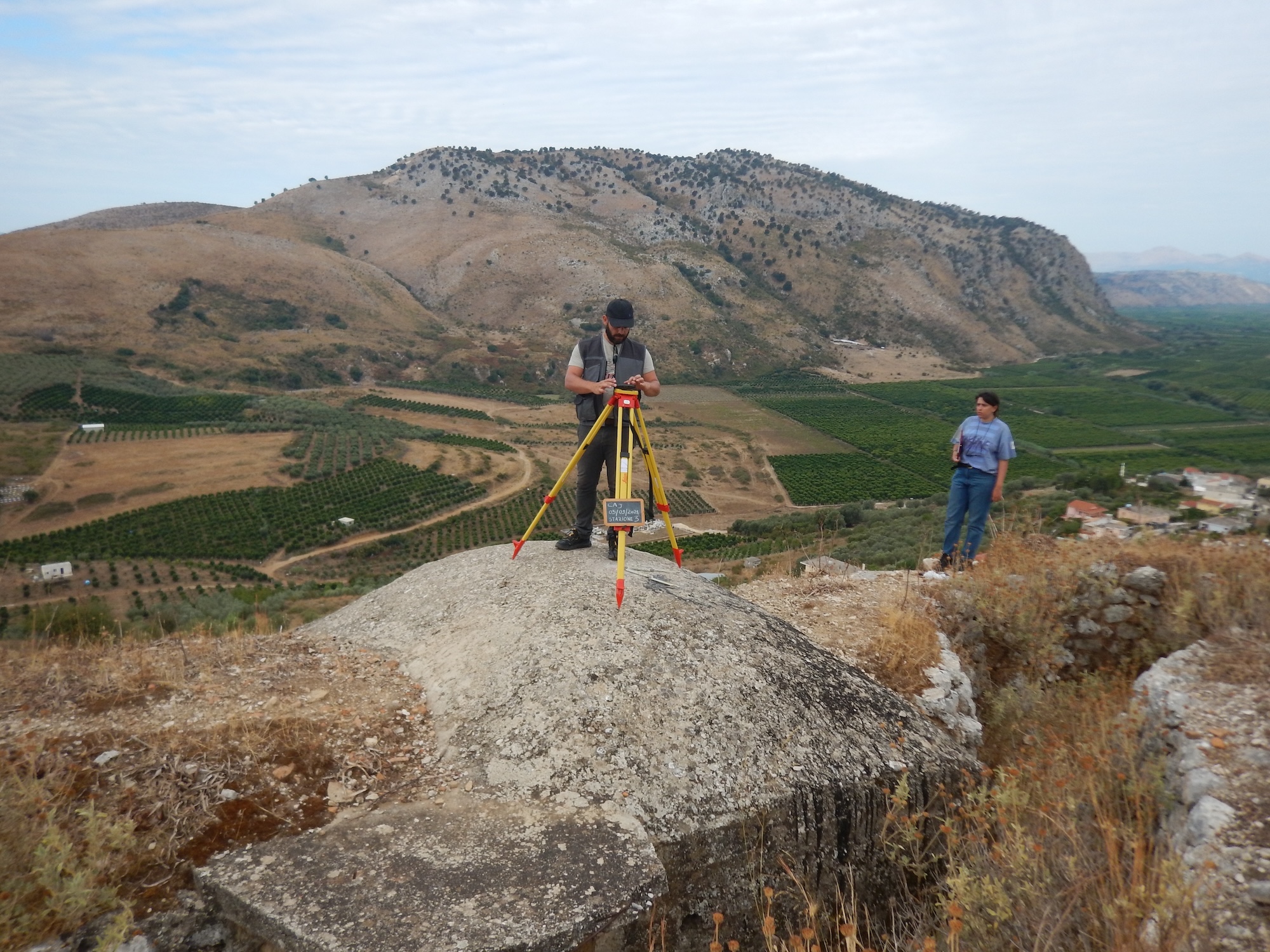 2021. Rilievo con la Stazione Totale